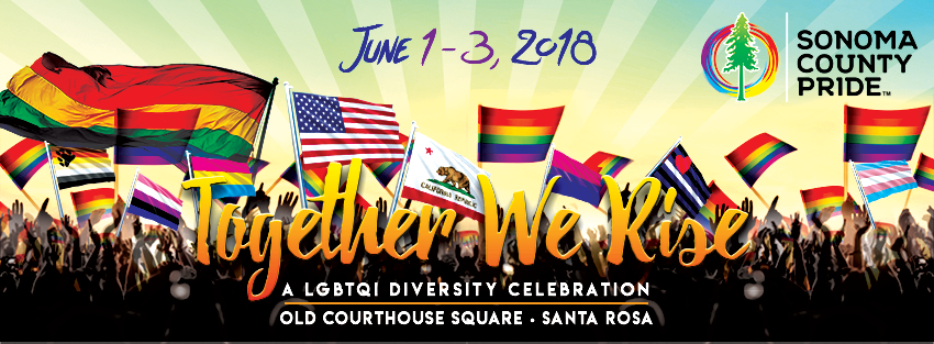 Sonoma County Pride Celebration and Parade 2018