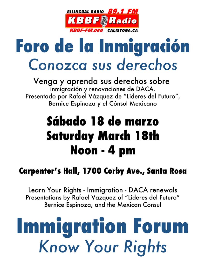 Immigration forum