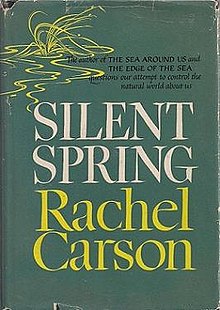 Silent Spring by Rachel Carson - first edition cover