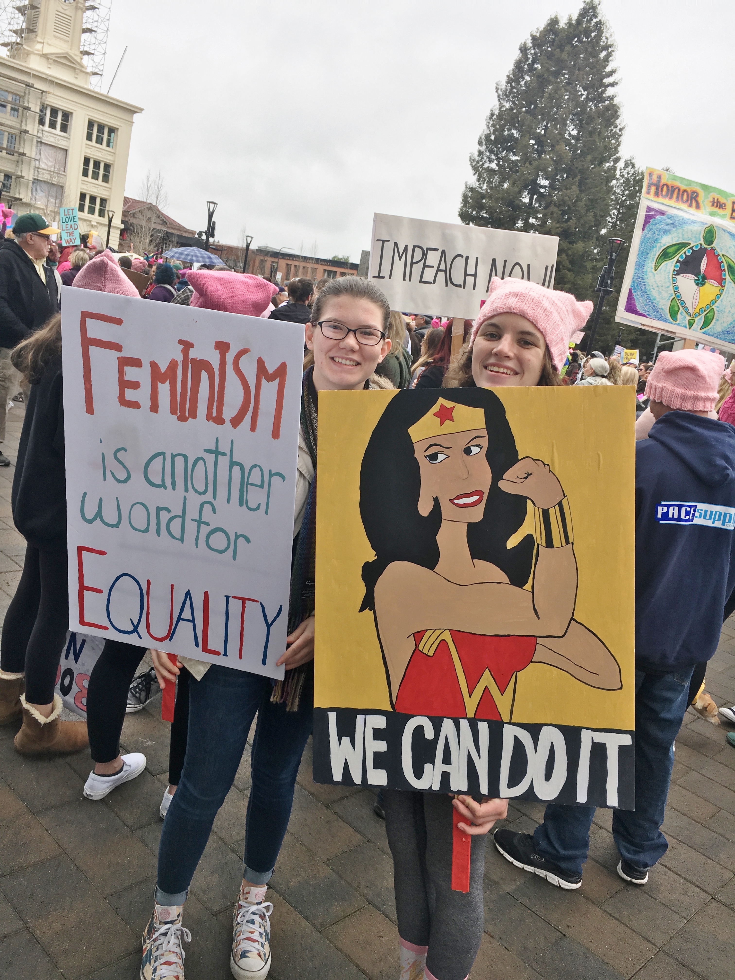 Santa Rosa Women's Rally 2019 speaker Celeste Austin Photo by Janeane Rose Sanborn