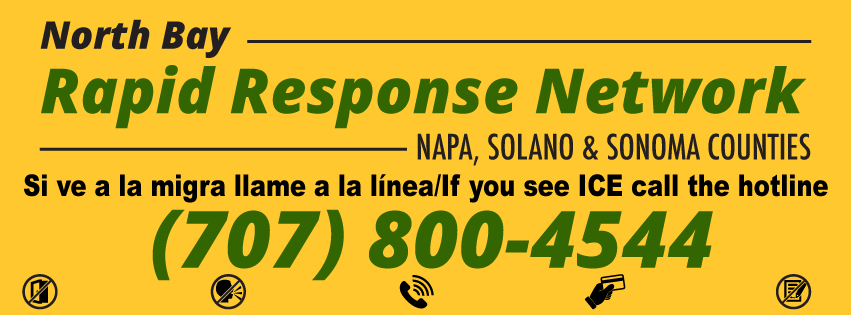 Rapid Response Network Hotline (707)800-4544