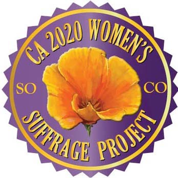 Sonoma County Woimen's Suffrage 2020 logo