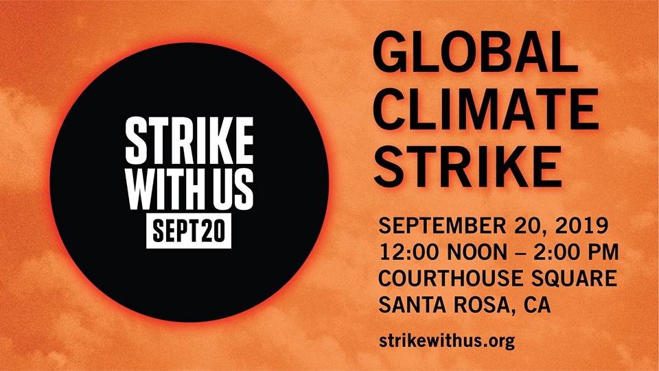 Global Climate Strike 9/20/19 Santa Rosa