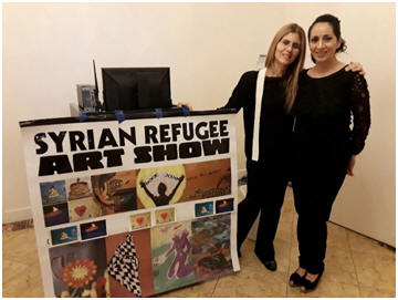 Viucki Trafalis and Kayra Martiniez, Love Without Borders for Refugees in Need