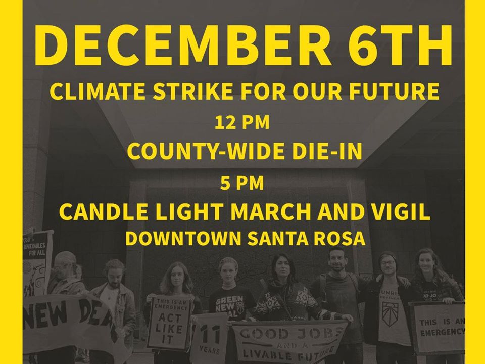 Climate Strke for Our Future Dec. 6, 2019