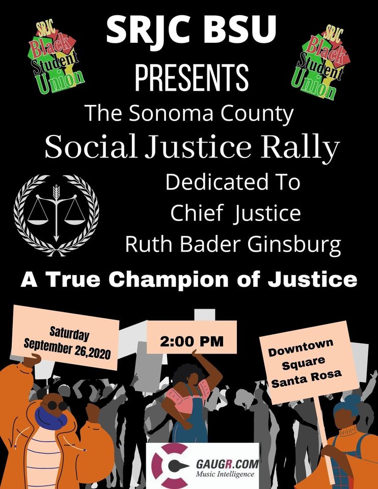 BSU Social Justice Rally honoring Justice Ginsburg