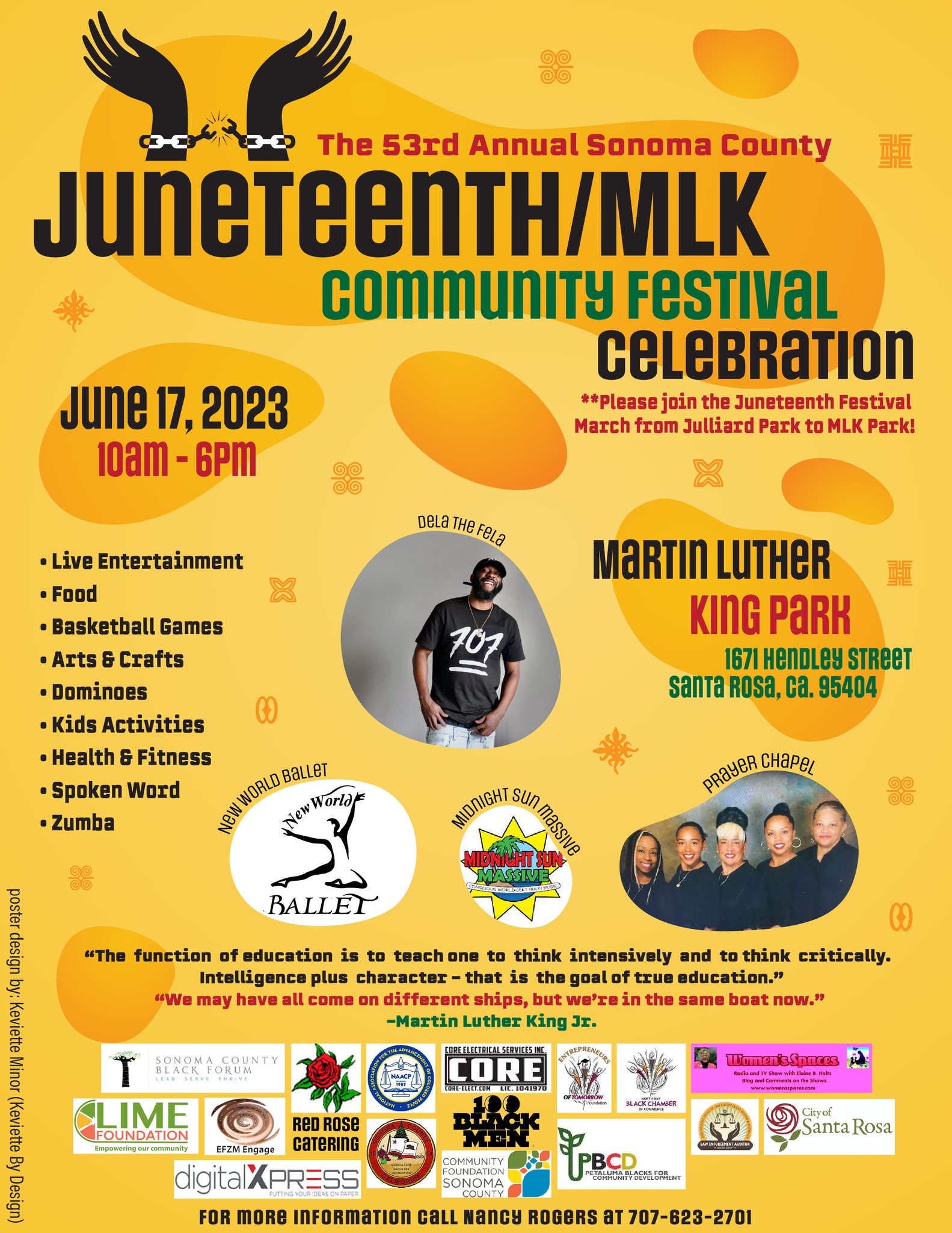 51st Annual MLK/Juneteenth Celebration on June 17, 2023