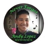 Andy Lopez - Never Forget - photo from Andy Lopez Community fb page