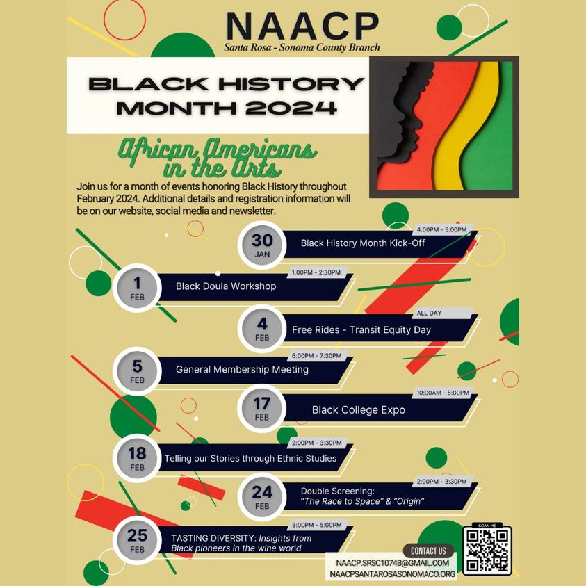 SoCo NAACP Black History Month February 2024