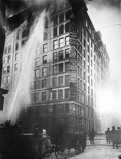 Triangle Shirtwaist Factory fire March 25, 1911