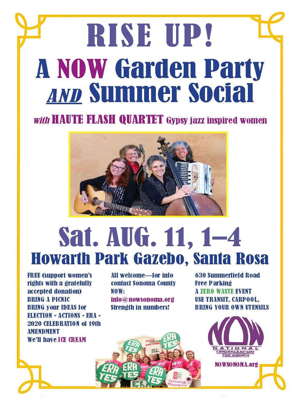 NOW  Rise Up Garden Social 