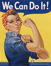 We can do it! Rosie the Riveterby J. Howard Miller 