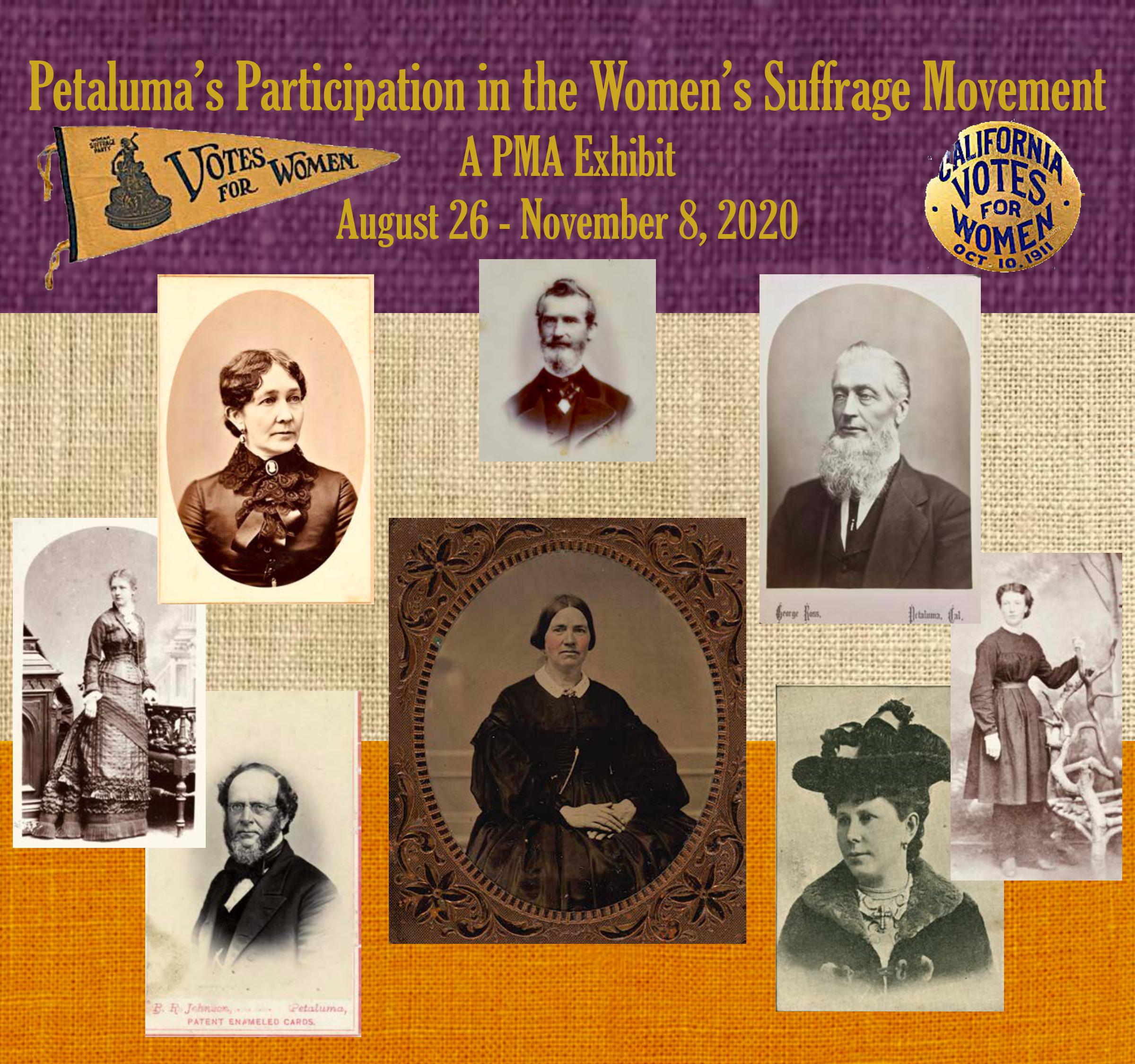 Petalulma Museium Women's Suffrage Exhibit 2020