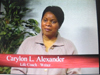 Carylon L. Alexander on Women's Spaces filmed March 2008