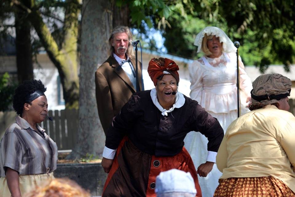 Unshackled scene performed on Juneteenth 6/16/2018