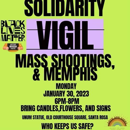 Solidarity Vigil Memphis 
