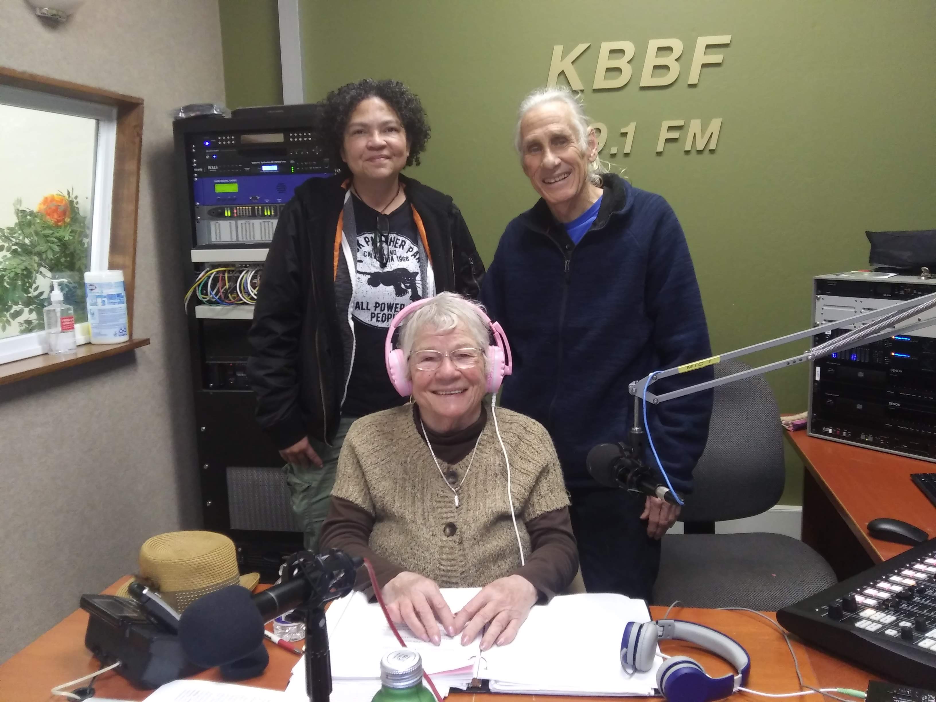 Katrina Phillipas, Elaine Holtz and Ken Norton at KBBF