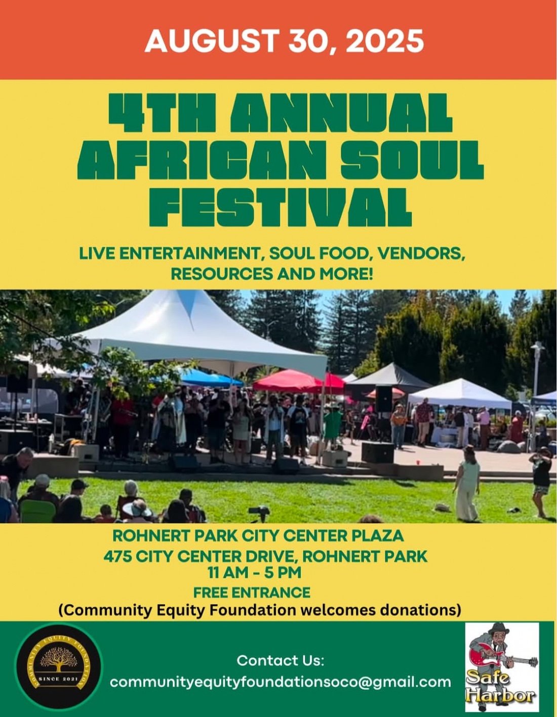 4th Annual African Soul Festival 8/10/2025